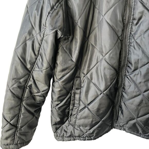 Cb Women's Blk Full Zip Quilted Jacket/Coat, Women's Med. - Picture 3 of 6